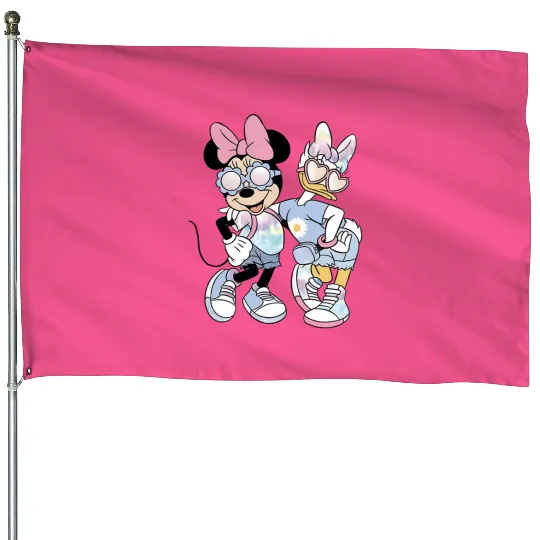 Disney Minnie Daisy , Disney Minnie And Daisy House Flags