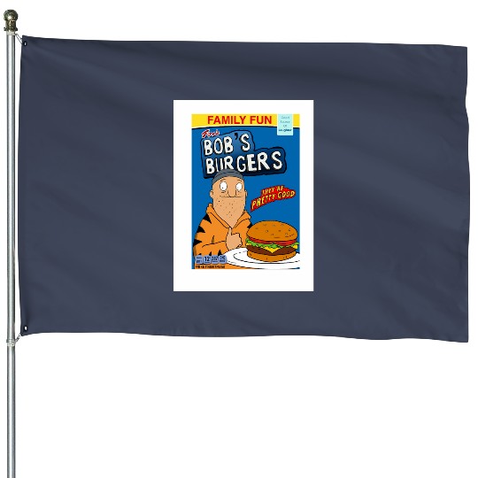 Bobs Burgers cereal House Flags