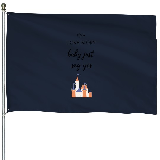 Discover Taylor Love Story Lyric House Flags
