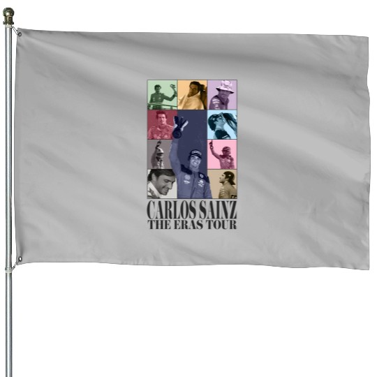 Carlos Sainz Eras Tour  Season V T-Shirt House Flags