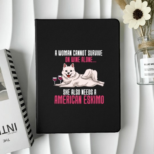 A Woman Cannot Survive On Wine Alone American Eski IPad Cases