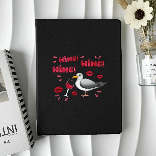Wine Seagull Bird Lover Shorebird Seagulls IPad Cases