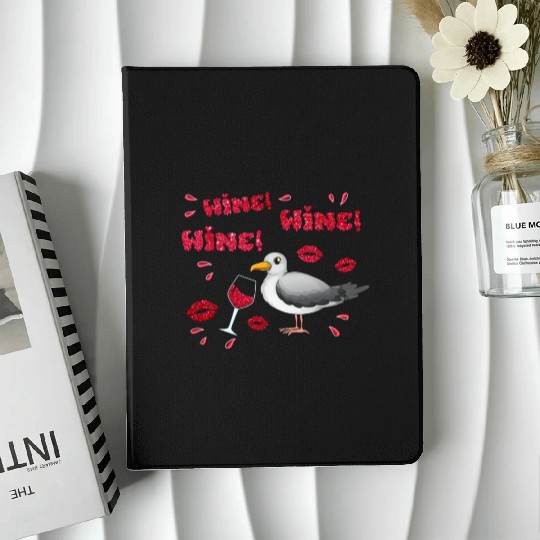 Wine Seagull Bird Lover Shorebird Seagulls IPad Cases