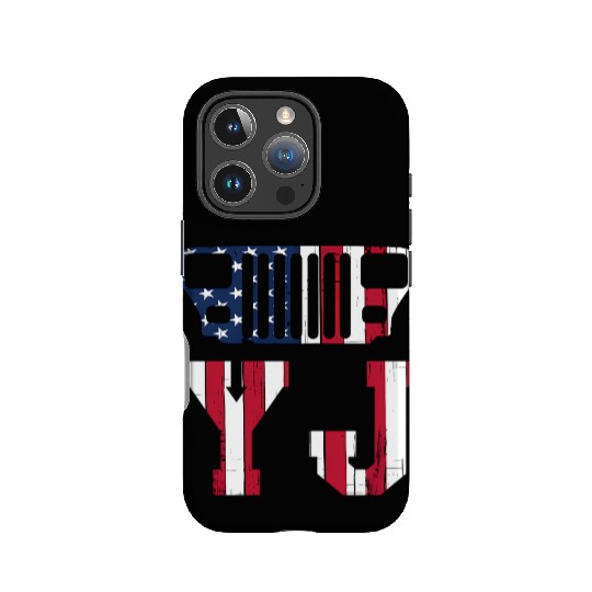 YJ Jeep, the square one IPhone Cases