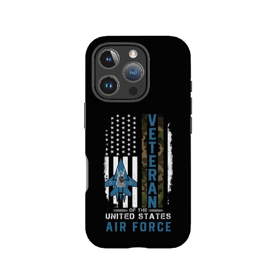 Us Air Force Veteran Camo IPhone Cases