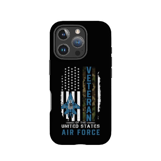 Us Air Force Veteran Camo IPhone Cases