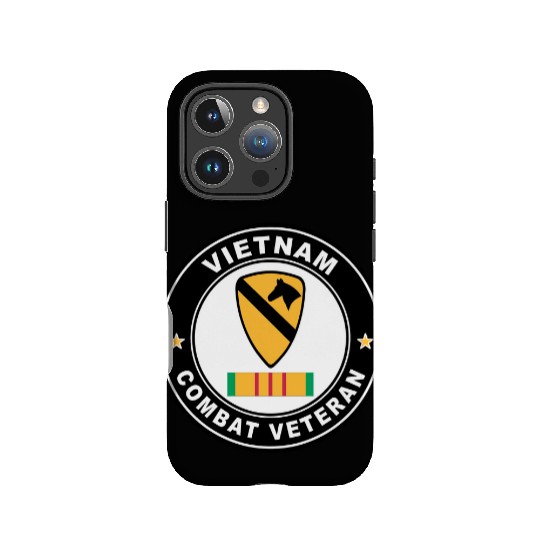 1st Cavalry Division Vietnam Combat Veteran IPhone Cases