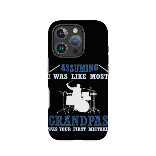 DRUMMER GRANDPAS IPhone Cases