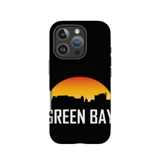 Green Bay Wisconsin Sunset Skyline IPhone Cases