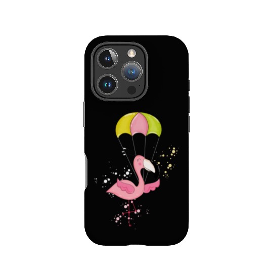flying flamingo IPhone Cases