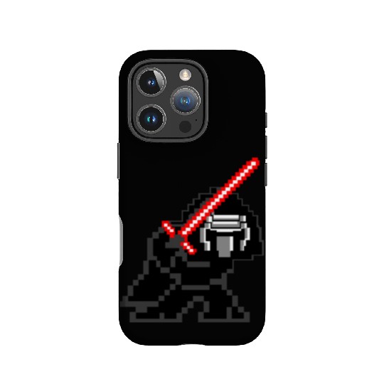 8-bit Kylo Ren IPhone Cases