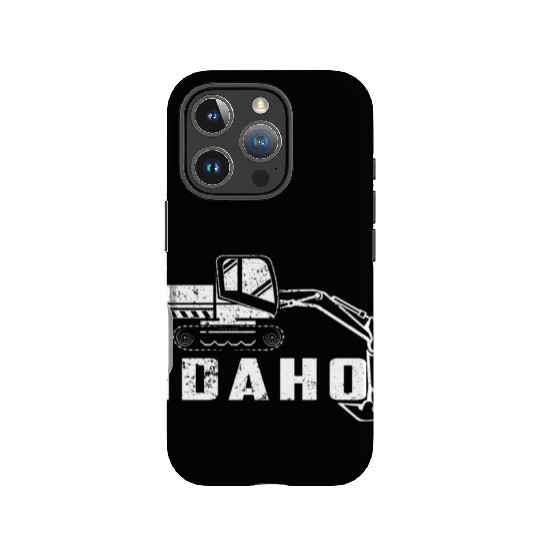 Huge Backhoe Toy Idaho Backhoe IPhone Cases