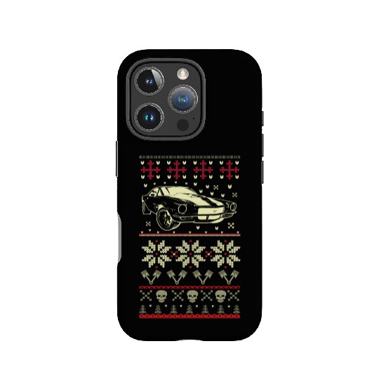 Camaro - Ugly Christmas Sweater for Camaro lover IPhone Cases