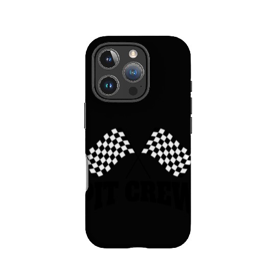 Pit Crew Racing Team Sports Racers Track Pit Stops IPhone Cases
