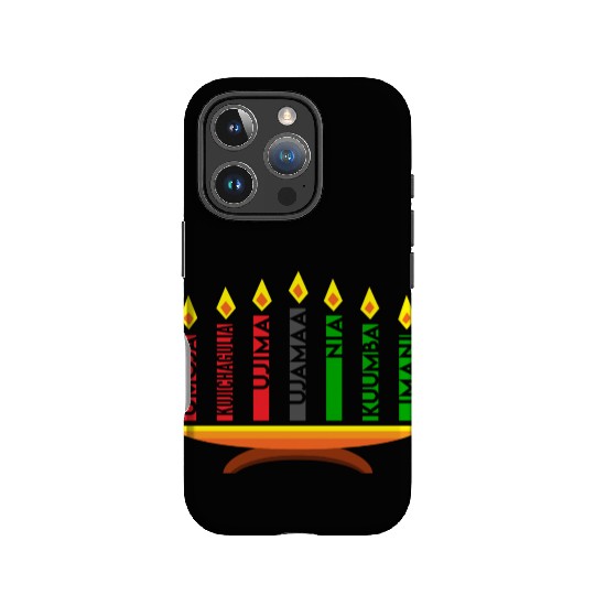 Kwanzaa Holiday Candles IPhone Cases