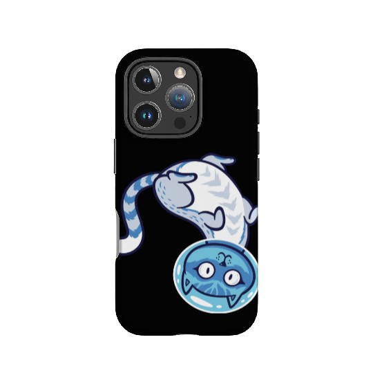 Space cat IPhone Cases