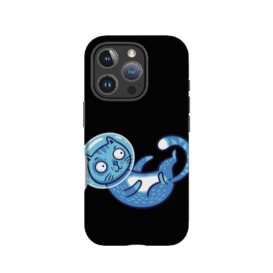 Space cat IPhone Cases