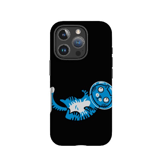 Space cat IPhone Cases