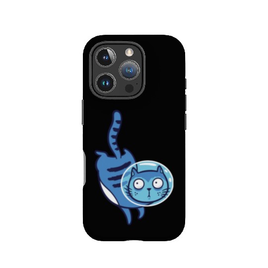 Space cat IPhone Cases