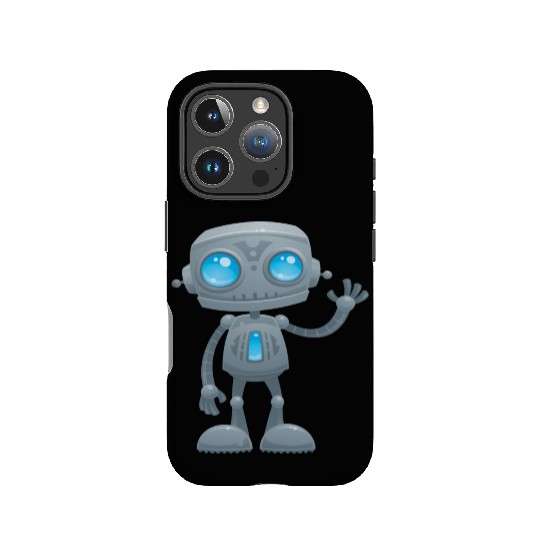 Waving Robot IPhone Cases