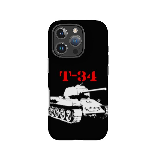 T 34 Soviet Russin World War II Tank IPhone Cases