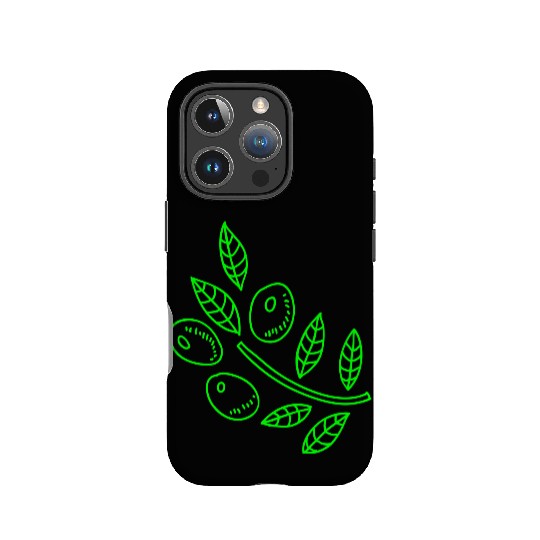 Olive branch IPhone Cases