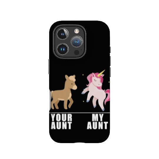 Your Aunt My Aunt Unicorn IPhone Cases