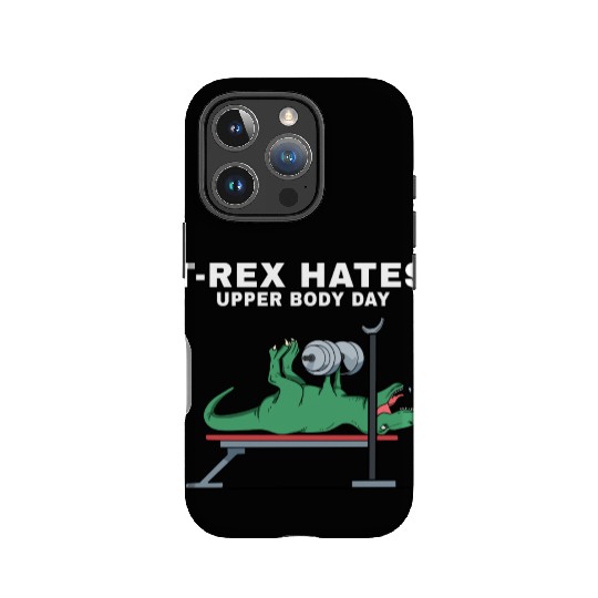 T-Rex, Dinosaurs, workout, t rex, gym, training IPhone Cases