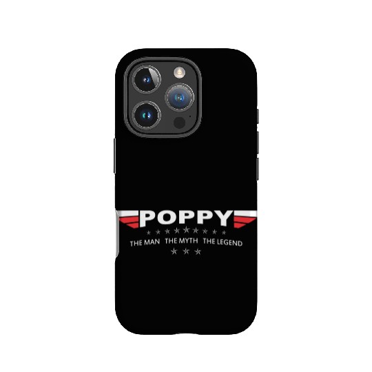 Poppy The Man The Myth The Legend IPhone Cases