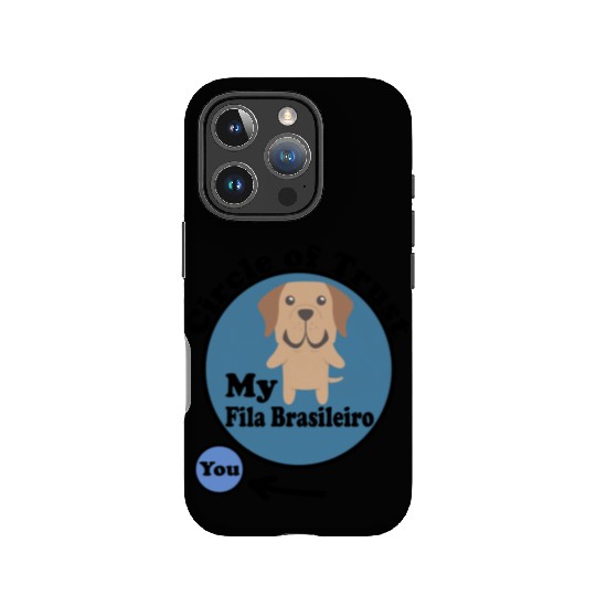 Circle Of Trust Cute Fila Brasileiro IPhone Cases