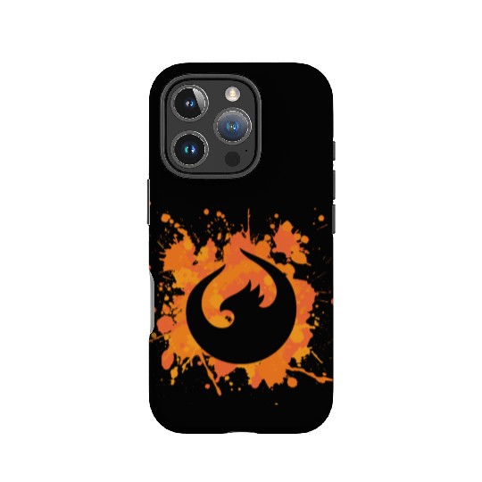 UI5 Phoenix Splash Orange IPhone Cases