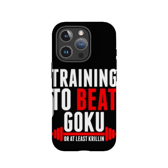 Training To Beat Goku IPhone Cases
