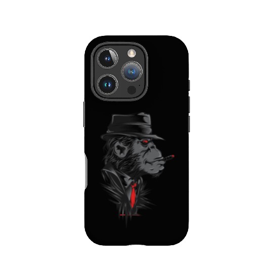 Gangster Monkey, Mafia Monkey, Monkey Business IPhone Cases