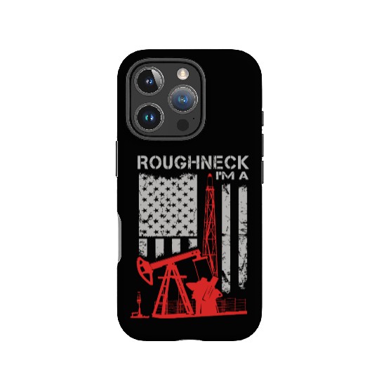 Driller - roughneck - oilfield - oilfield flag u IPhone Cases
