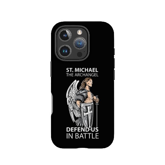 St Michael the Archangel Saints Angel Catholic IPhone Cases