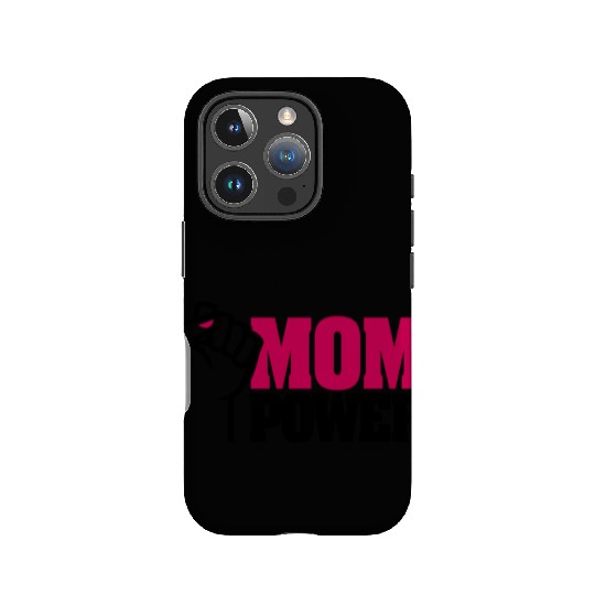 Mom power - superhero mother - I love mom - mommy IPhone Cases