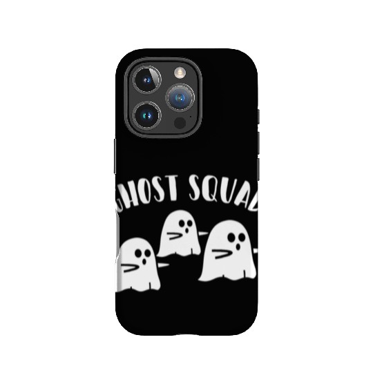 Ghost Squad Scary Happy Halloween Funny Gift Idea IPhone Cases