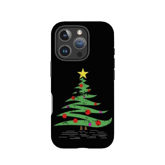 Christmas Tree gift winter kids grandparents IPhone Cases