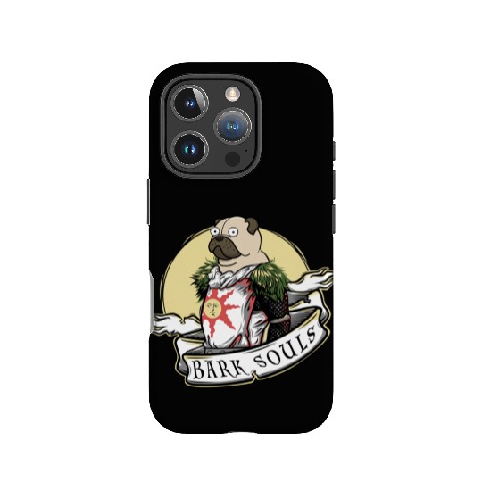 Bark Souls IPhone Cases - Pug Solaire - Dark Souls