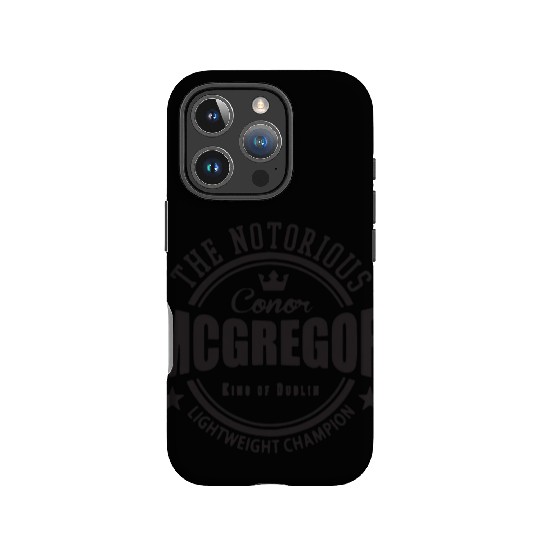 Conor Mcgregor softball IPhone Cases