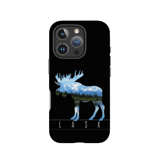 Alaska - Moose Nature Outdoor Gift IPhone Cases