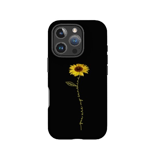 You Are My Sunshine Hippie Sunflower girlfriend IPhone Cases