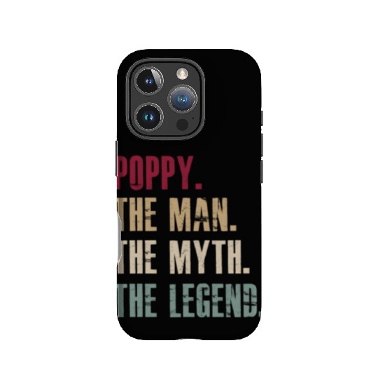 Poppy the man the myth the legend IPhone Cases