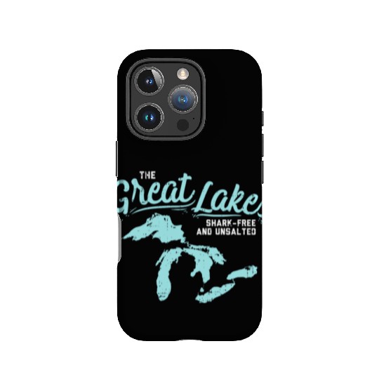 Lake The Great Lakes Silhouette USA Border Gift IPhone Cases