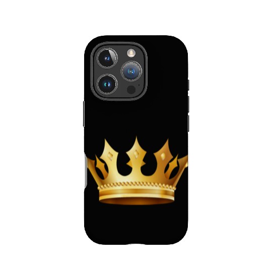 King prince monarch VIP golden crown gold image IPhone Cases
