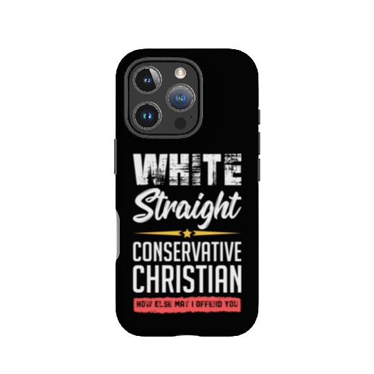 Funny political conservative Christian gift idea IPhone Cases