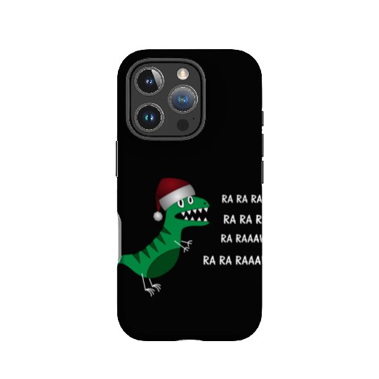 Funny Christmas T-Rex Dinosaur Ra Ra Ra Xmas IPhone Cases