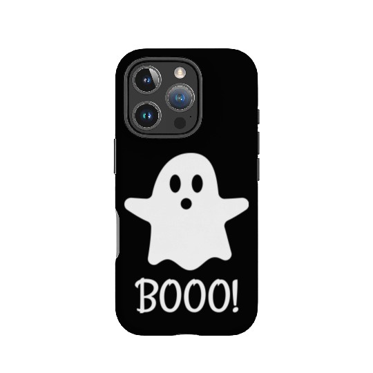 boo ghost halloween scary fear IPhone Cases