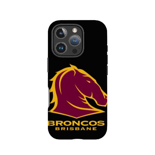BRISBANE BRONCOS NRL TEAM LOGO PET TANK CAT OR DOG IPhone Cases