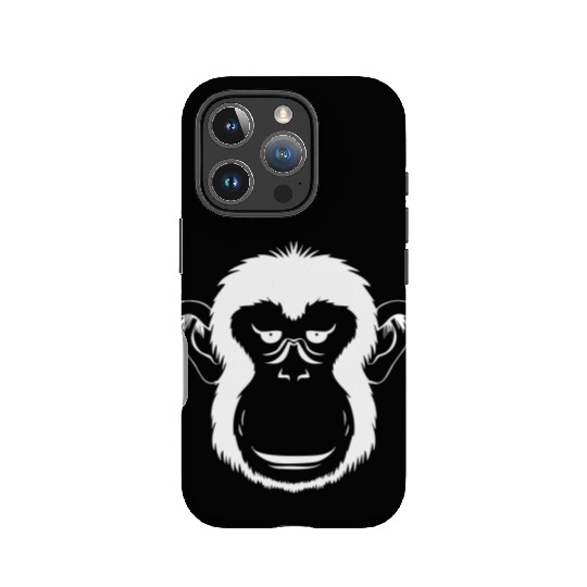 Bored Monkey Face IPhone Cases